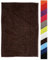 MSV Badteppich Badvorleger Duschvorleger Chenille Hochflor Badematte 60x90 cm – Braun