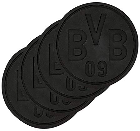 Borussia Dortmund BVB-Silikonuntersetzer (4 Stück)