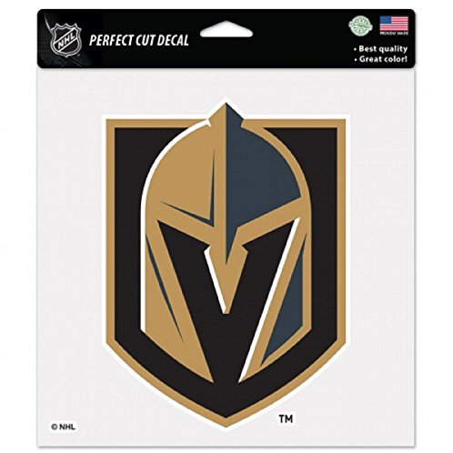 Wincraft NHL Vegas Golden Knights Aufkleber, 20,3 x 20,3 cm, perfekte Farbe, Einheitsgröße, Teamfarbe