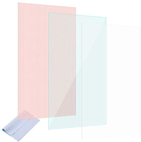 NAUCI 2x Display Schutzfolie für 7-9 Zoll Tablet Displayfolie Universal Schutzfolie