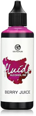 100 ml Fluids Alcohol Ink Berry Juice for Fluid Art and Resin, Violett