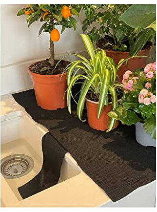 Gardening Naturally Holiday and Greenhouse Watering Professional Grade Capillary Matting 60cm wide various size options (60cm x 5m)