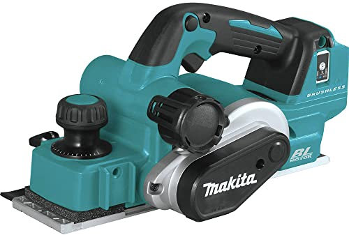 Makita XPK02Z LXT® Raboteuse sans fil Li-ion 18 V sans balais 3-1/4 pouces, compatible AWS™, outil uniquement
