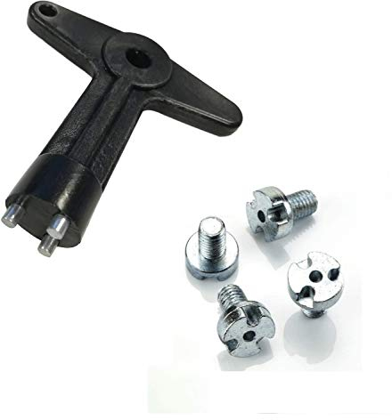 Llave de llanta con 4 tuercas cortas antirrobo | Fácil instalación y calidad OEM | Compatible con Renault y Opel | FINAO AUTOPARTS