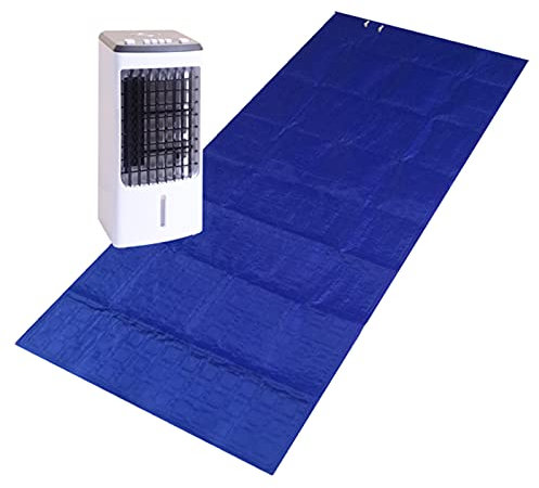 Mattress Cooler Bed Cooling Mattress Pad, Air-conditioning Water-cooled Heat-dissipating Mattresses, Adjustable Temperature Cooling Sleeping Bed Fan (Size : 0.7X1.6M)