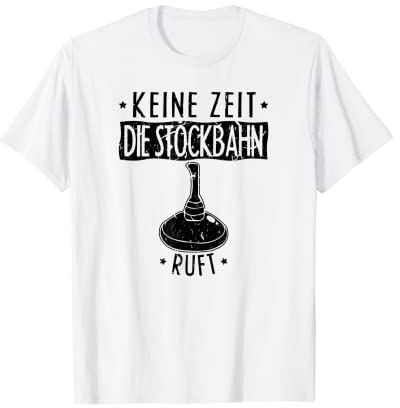 Stocksport Asphalt Stockschiessen T-Shirt