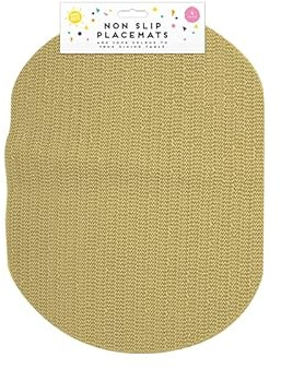 TRTO Many Color of 4Pcs Anti Non Slip Place Mat Mats For Dinner Plate Lap Tray High Chair Table Easy To Use and Cleans (Green)