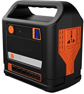 Portable Power Station 56000Mah/285Wh, 300W Power Bank with AC Outlet,9 Outputs External Battery Pack,for Camping Emergency Outdoor Adventure Picnic Fishing Travel Party