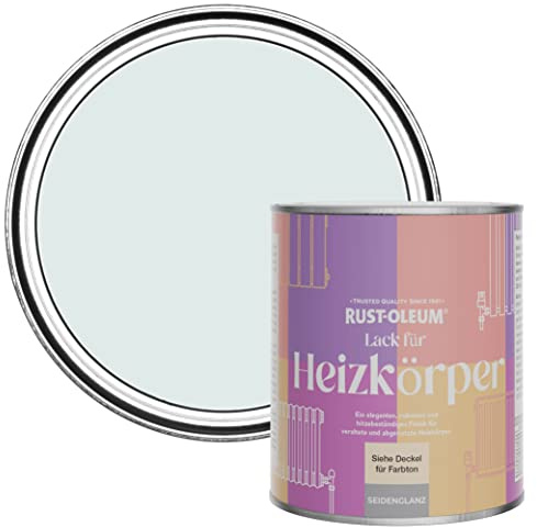 Rust-Oleum Blue Heat Resistant Radiator Paint in Satin Finish - Marcella 750ml