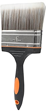 Grand pinceau de peinture de 10,2 cm à pointe souple pour les murs, les terrasses, les clôtures, les murs et les meubles pour peindre les murs, les pinceaux de peinture à l'huile