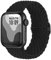 Suitisbest Nylon Armband Kompatibel mit Apple Watch 38mm 40mm 41mm 42mm, Rutschfestes Geflochtenes Elastisches Dehnbares Band für Apple Watch 10 9 8 SE 7 6 5 4 3 2 1, Schwarz
