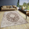 Hanse Home Mahat Orientalischer Teppich – Läufer Orientalisch klassisch gewebt mit Bordüre Vintage-Look, leicht Glänzend Flachgewebe für Schlafzimmer, Esszimmer, Wohnzimmer, Flur – Braun, 160x235cm