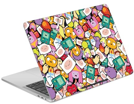 Head Case Designs Offizielle Adventure Time Muster Graphics Vinyl Haut Aufkleber Abziehbild Abdeckung kompatibel mit MacBook Pro 13.3 A1708