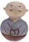 PRETYZOOM 1Stk kleine mönchsfigur Statue Holz schreibtischdeko Schreibtisch Dekoration Mini-Figur Kinder Mini-Spielzeug Wagen Dekorationen Nisa Statuette