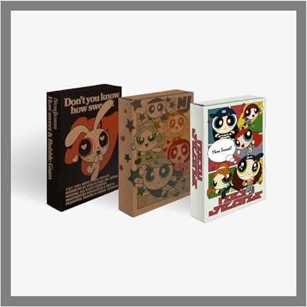 [WEVERSE POB Exclusive] NewJeans How Sweet Double Single Album with Tracking Sealed NJS (Weverse Albums 3 Version SET)