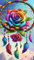 ARTGOTO Diamond Painting Eckige Steine Groß XXL Bilder Erwachsene,40x70cm Traumfänger A,5D Diamant Painting Set Viereckige Quadratische Steine mit Zubehör Für Wohnzimmer Dekoration