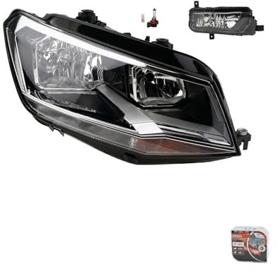 Johns, Scheinwerfer + Osram Nightbreaker Laser passend für VW Caddy IV SA 05/15- H7 R