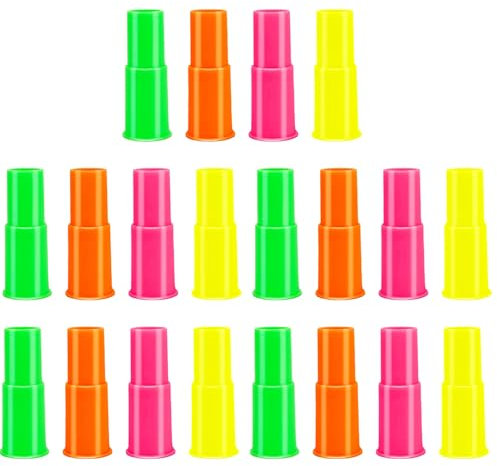JDCMEI 20 Stück Party Krachmacher, Mehrfarbig Pfeifen Party Luftrüssel, Krachmacher Tröten Spielzeug, Lustige Krachmacher, Kunststoff Pfeife für Geburtstagsfeier Kinder Party Bankett(Zufällige Farbe)