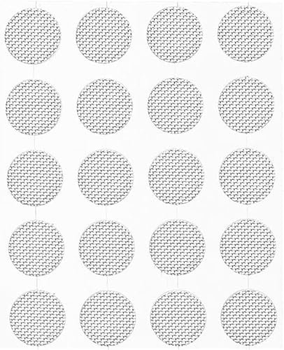20Pcs/Set 4Sizes(4mm) Earbuds Filters Earphone Filter Mesh, Earphone Protective Filters Earphone Accessories, Earbud and in-Ear Headphones and Earpads