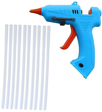 VILLCASE Charging Glue Gun USB Hot Melt Glue Tool for DIY Crafts Portable and Easy to Use for Home Projects