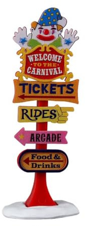 LEMAX - Carnival Welcome Sign