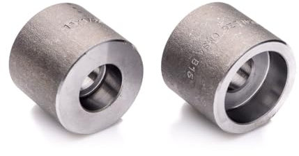 POLBERIS Mezzo manicotto 3/8''-3/4'' SW classe di pressione 3000 206 bar raccordo per saldare secondo lo standard ANSI B16.11 raccordo ad alta pressione per installazioni industriali adattatore in