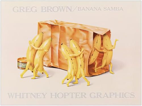 1art1 Greg Brown Poster Banana Samba Kunstdruck Bild 64x48 cm