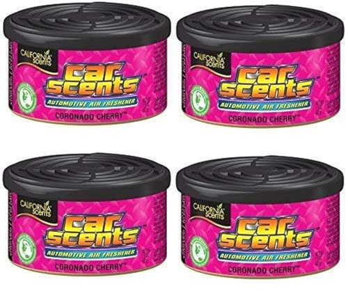 CALIFORNIA SCENTS CCS-407AMAZON Air Freshener Cherry Scent, Coronado Cherry, 4 units