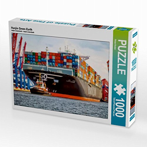 CALVENDO Puzzle Hanjin Green Earth | Lege-Größe cm Foto-Puzzle für glückliche Stunden