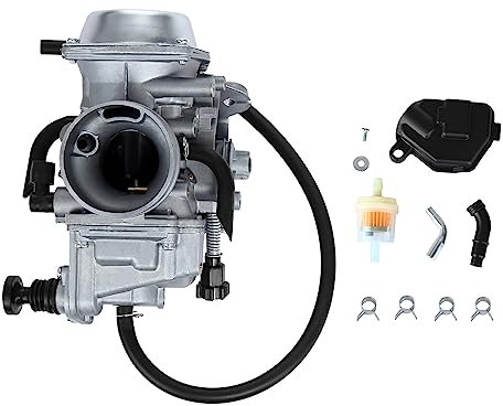 ATRACYPART Carburateur pour Honda TRX300FW Fourtrax 300 1993-2000, 1986-1987 TRX350 Fourtrax, 2000-2006 Rancher 350 TRX350ES/FE/FM/TE/TM, 1997-2004 Foreman 4 00 TRX 400FE/FM/S/ES/FW