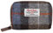 Harris Tweed b枚rse/b枚rse, kariert, mit Rei脽verschluss Blau Blue Tartan M