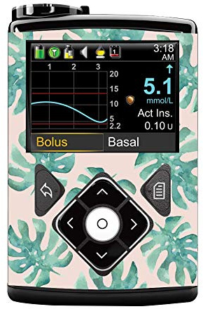 Vinyl Sticker (Tropical Vibes) for Medtronic 640G/670G/780G