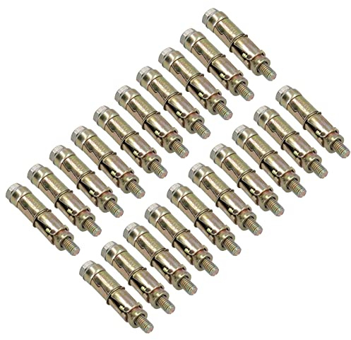 M6 6mm x 50mm Expansion Rawl Bolt for Masonry Sleeve Anchors Fastener 20pk