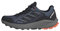 adidas Herren Terrex Rider Gore-TEX Trail Running Shoes Trailrunning-Schuhe, Steel/Core Black/Impact Orange, 40 2/3 EU