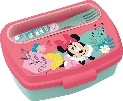 SANDWICH BOX + POSATE MOD.FUNNY MINNIE