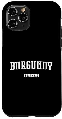 iPhone 11 Pro Burgundy France Case