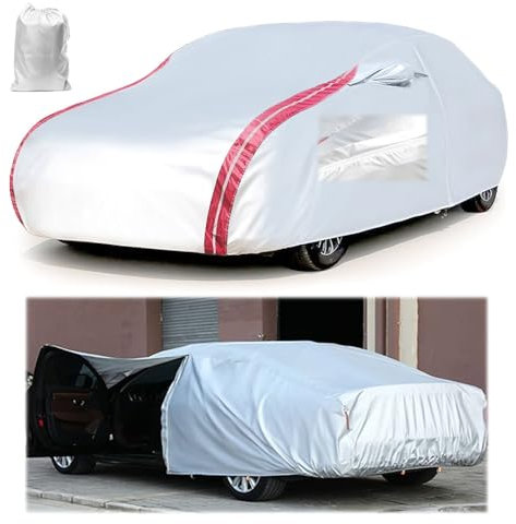 Autoabdeckung Wasserdicht Atmungsaktiv für Mercedes SLK (2004-2010), Vollgarage Regen Sonne Staub Und UV-Schutz Autoplane