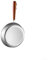 Hasaller Poêle à frire en acier inoxydable - 1 petite poêle à œufs - Poêle à frire en acier inoxydable - Poêle à frire en fonte - 12 cm
