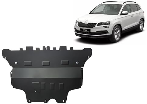 Scut Protection Stahl Unterfahrschutz für motor kompatibel mit Skoda Karoq - Automatikgetriebe (2016-2025) Scut Protection