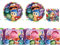 Inside Out Juego de Vajilla,Juego de vajilla de fiesta para niños,Vajilla Papel Niños Inside, vajilla de fiesta de cumpleaños