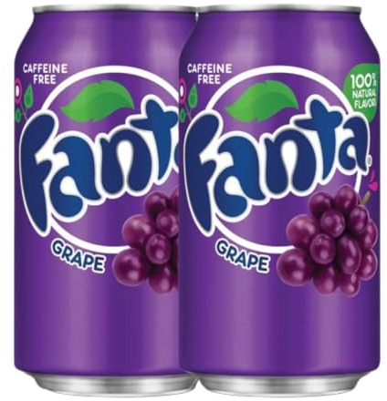 Fenta Grape (USA) 2er-Pack (2 × 355ml Dose) – US-Version – inkl. Pfand