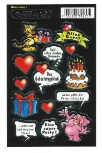 Fotoalbum-Sticker sortiert /15