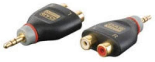 DAP Audio 3p.miniJack M / 2X RCA F (L+R)