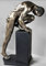 Body Talk Skulptur Akt - Mann, Athlet, stehend Training (L) #74995