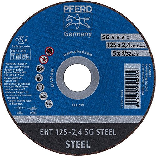 Pferd 61321222 Trennscheibe Stahl EHT 125-2,4 A 30 S SG