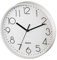 Hama Wanduhr PG-220 ohne Tickgeräusche, Weiß