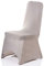 Covering All Occasions , der Alle Anlässe Stuhlhusse Stretch Fit für Esszimmer | gewölbte am | weiß Schwarz Ivory Beige, Silber, 4