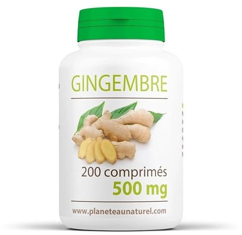 Gingembre - 500 mg - 200 comprimés