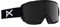 Anon Herren M3 Snowboardbrille, Black/Polar Smoke, One Size