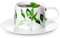 ASA Muga Tasse mit Unterteller, Salbei, 200 Ml